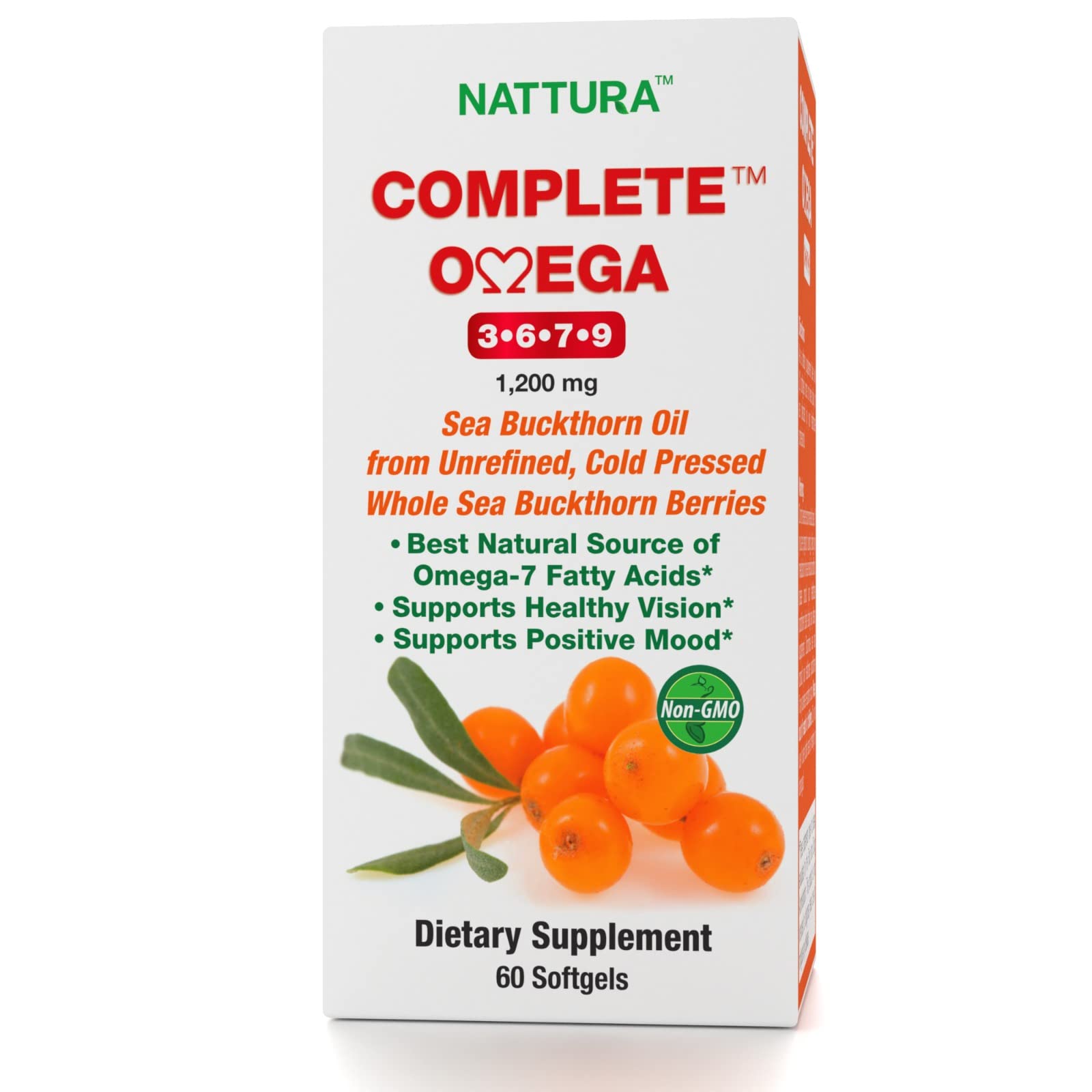 Foto 3 pulgar | Suplemento de Aceite de Espino Amarillo Nattura Complete Omega 3-6-7-9 - Venta Internacional