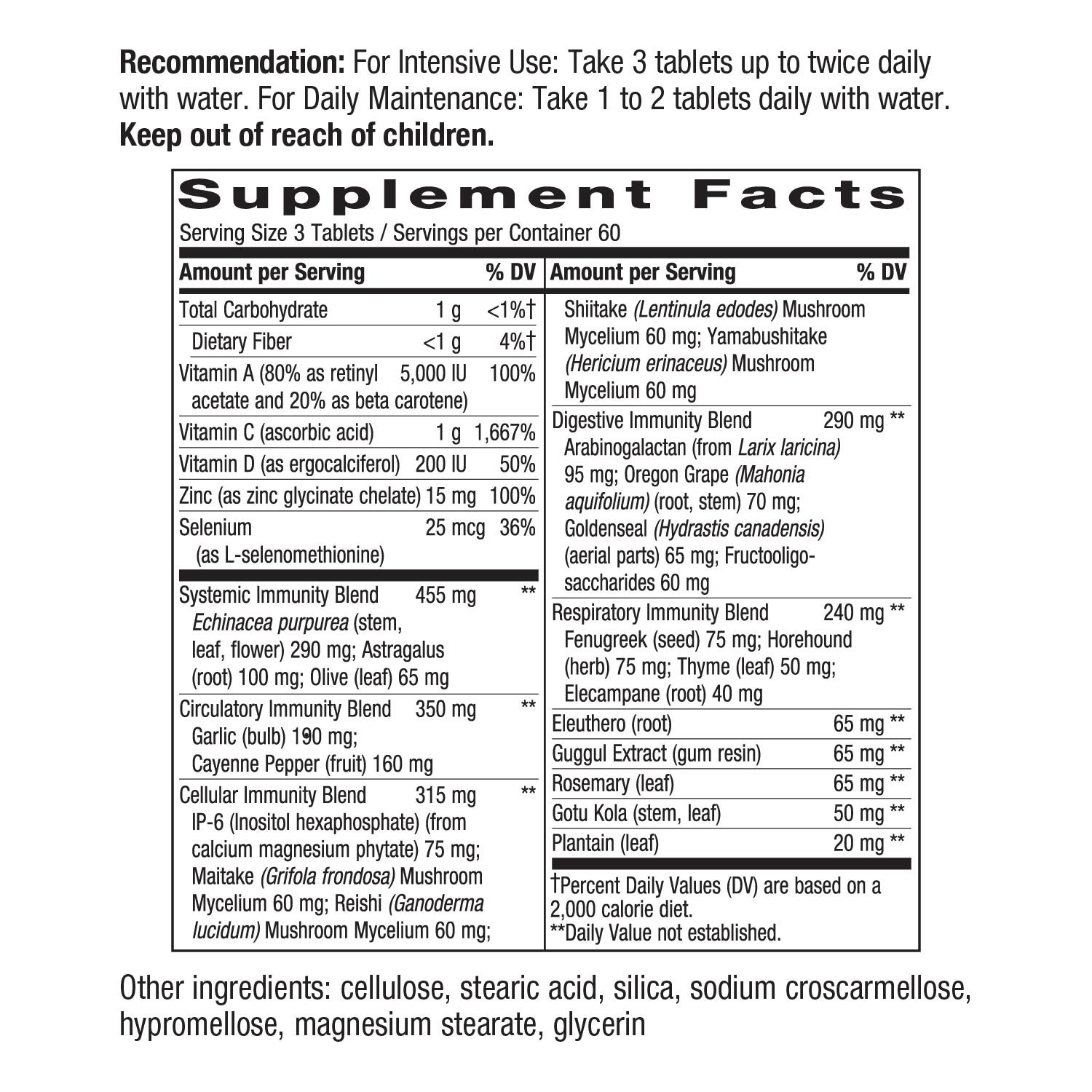 Foto 3 | Suplemento Nature's Way Systemwell Ultimate Immunity 180 Comprimidos - Venta Internacional