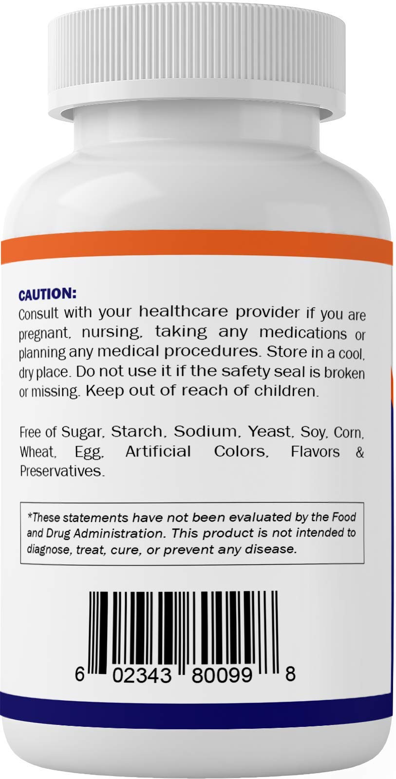 Foto 3 | Suplemento Vitamínico de Vitamina B1 500 Mg 120 Cápsulas - Venta Internacional