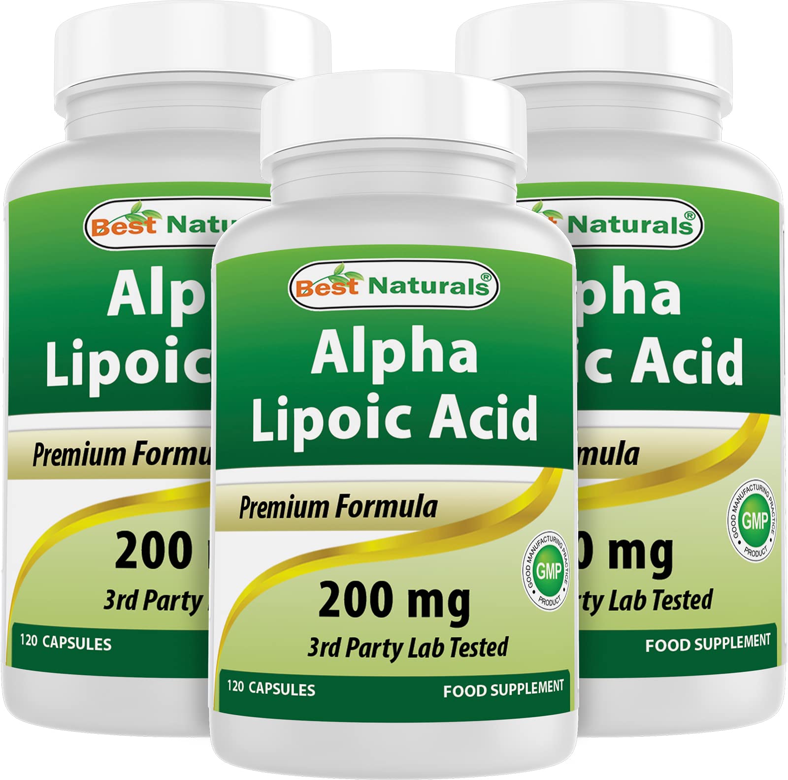 Foto 2 pulgar | Suplemento de Ácido Alfa Lipoico Best Naturals 200 Mg 360 Cápsulas - Venta Internacional
