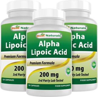 Foto 1 | Suplemento de Ácido Alfa Lipoico Best Naturals 200 Mg 360 Cápsulas - Venta Internacional
