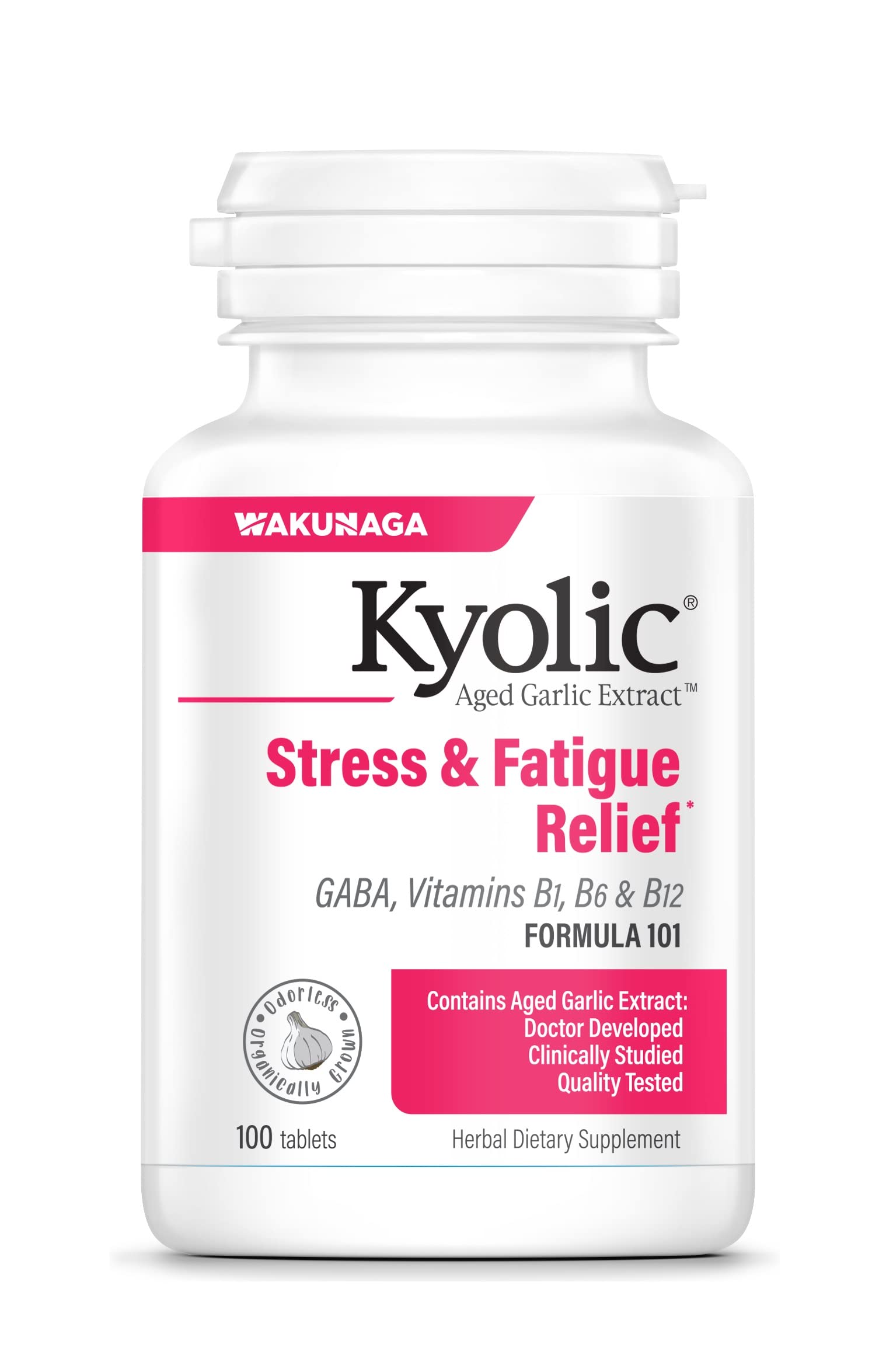 Foto 2 pulgar | Suplemento de Extracto de Ajo Envejecido Kyolic Fórmula 101 con 100 Tabletas - Venta Internacional
