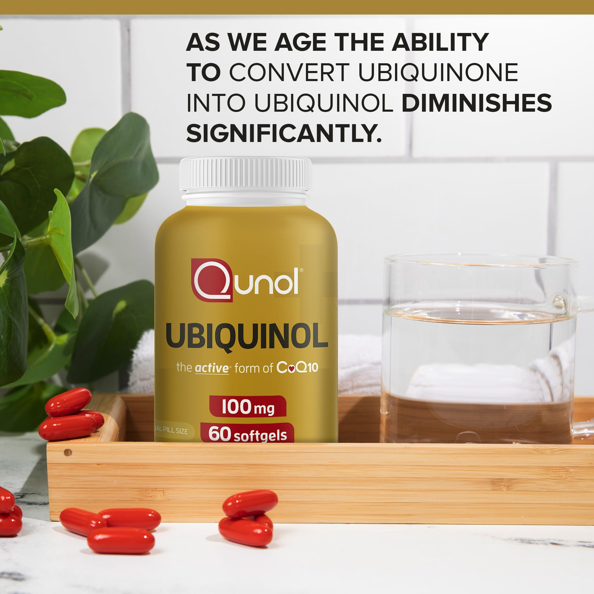 Foto 3 pulgar | Suplemento Qunol Ubiquinol Coq10 100 mg Cápsulas Blandas 60 Unidades - Venta Internacional