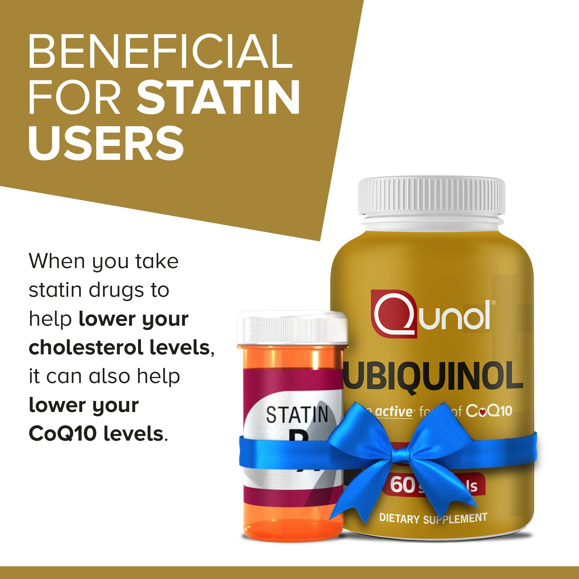 Foto 4 pulgar | Suplemento Qunol Ubiquinol Coq10 100 mg Cápsulas Blandas 60 Unidades - Venta Internacional