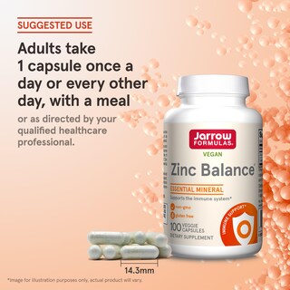 Foto 7 | Suplemento Jarrow Formulas Zinc Balance de 15 Mg con Cobre 100 Porciones - Venta Internacional