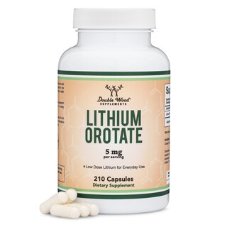 Foto 1 | Suplemento Double Wood Supplements Orotato de Litio 210 Cápsulas-Venta Internacional