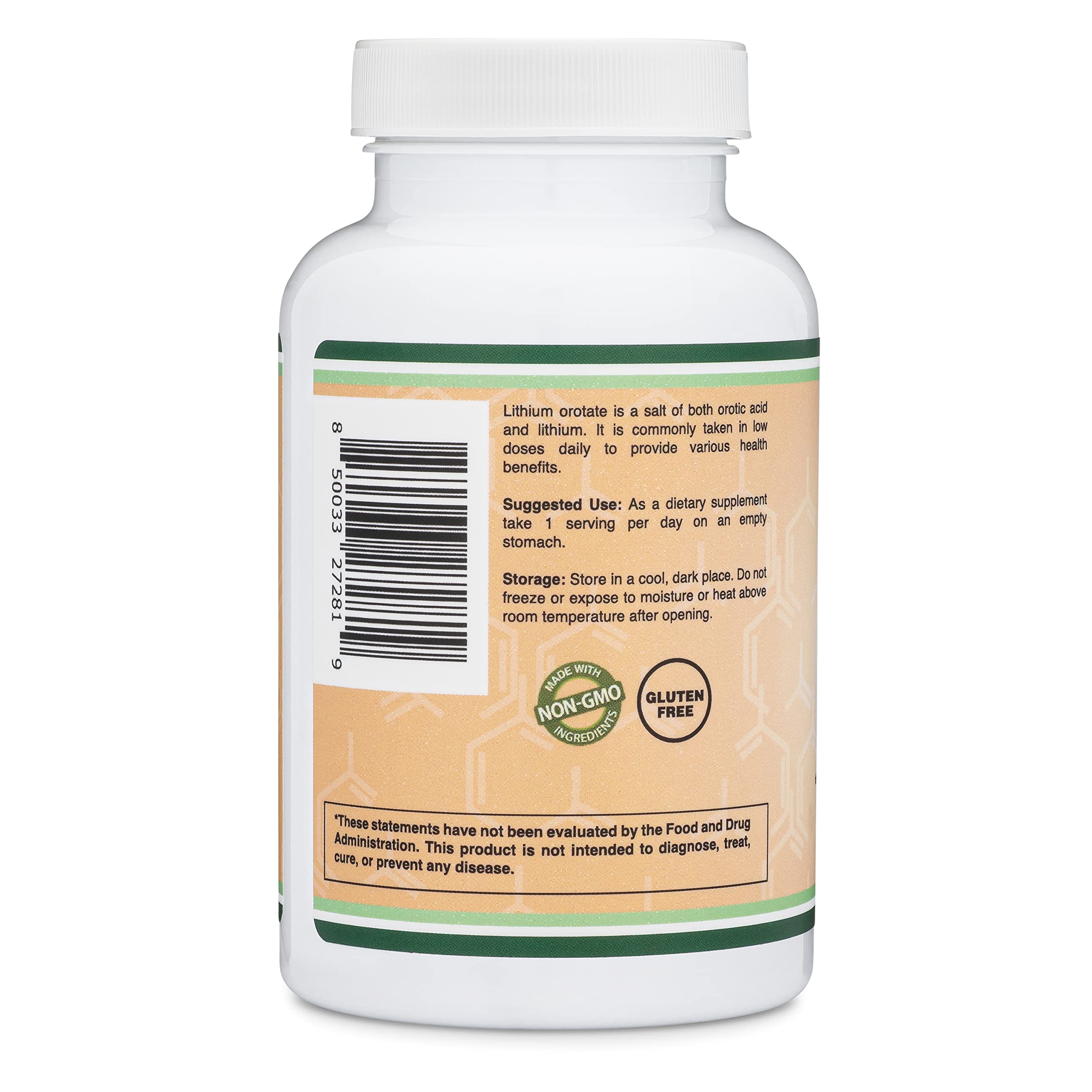 Foto 4 pulgar | Suplemento Double Wood Supplements Orotato de Litio 210 Cápsulas-Venta Internacional