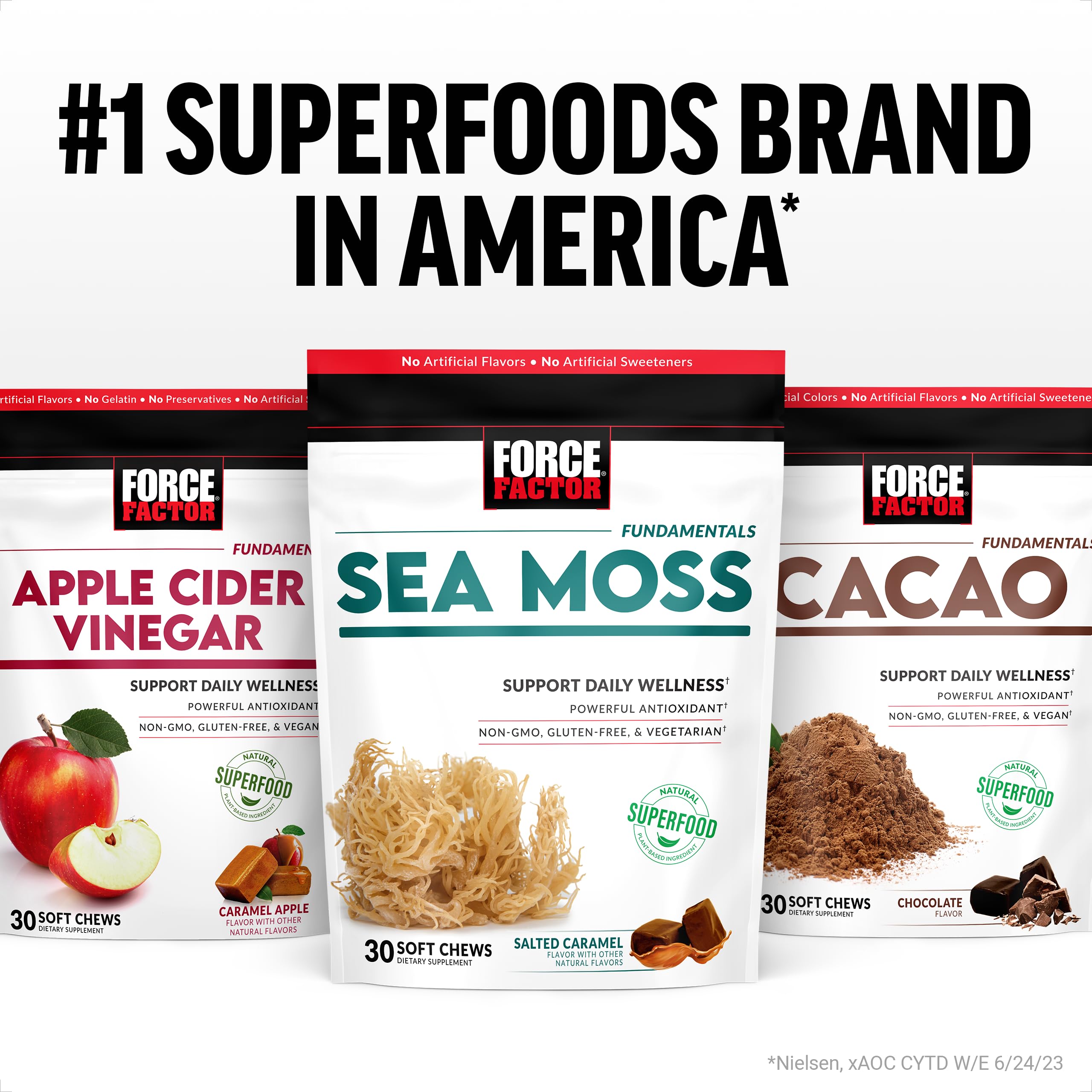 Foto 6 | Suplemento Force Factor Sea Moss Soft Chews 30 Unidades - Venta Internacional.