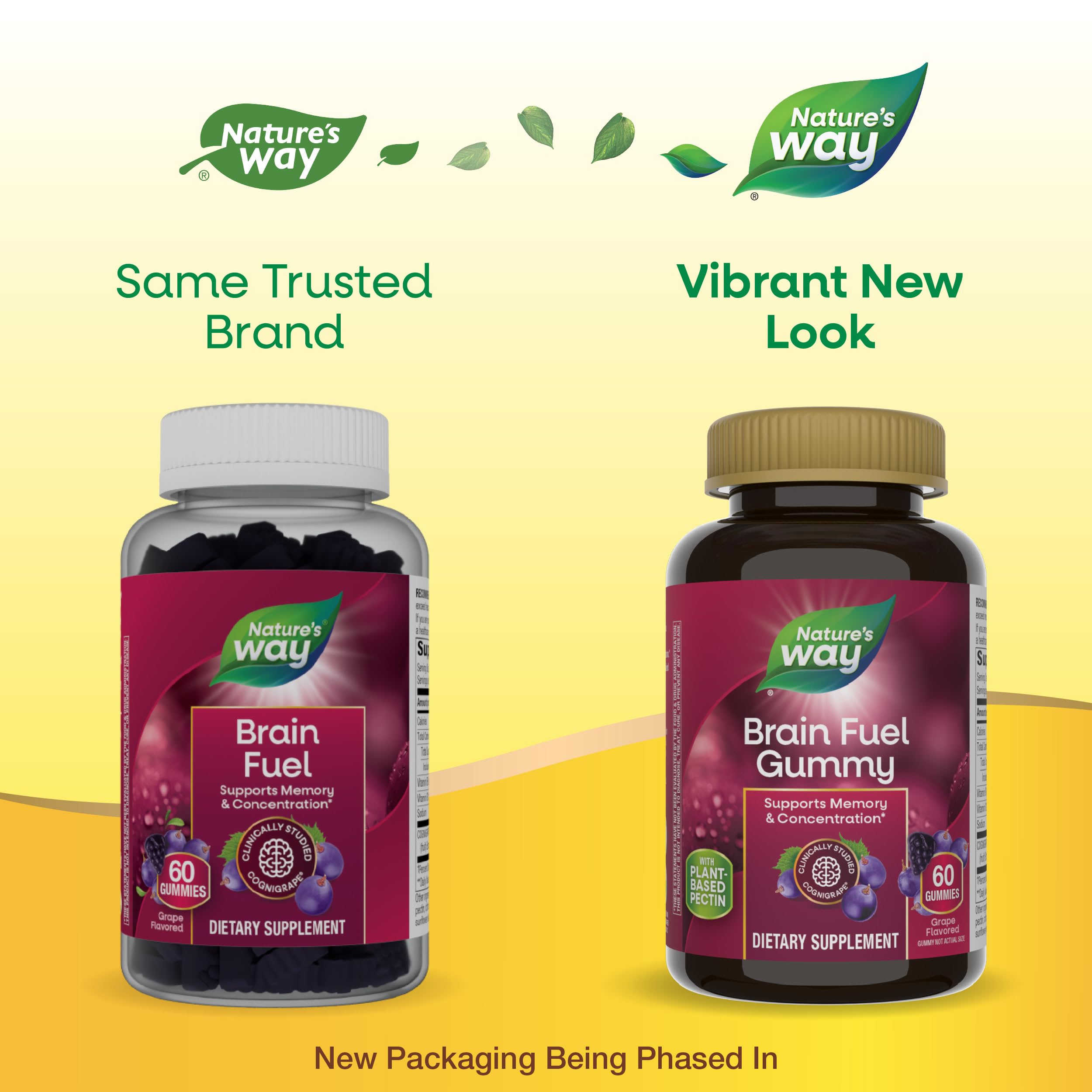 Foto 3 pulgar | Suplemento Nature's Way Brain Fuel 60 Gomitas Con Sabor A Uva - Venta Internacional