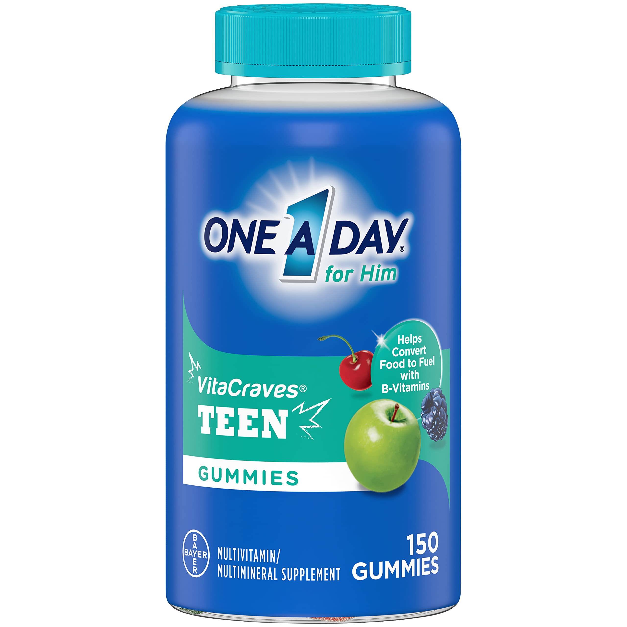 Foto 2 pulgar | Gomitas Multivitamínicas One a Day Teen For Him 150 Unidades - Venta Internacional