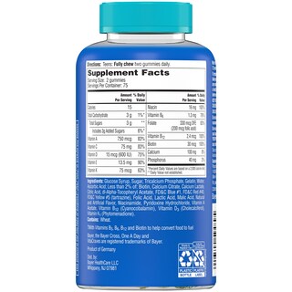 Foto 3 | Gomitas Multivitamínicas One a Day Teen For Him 150 Unidades - Venta Internacional