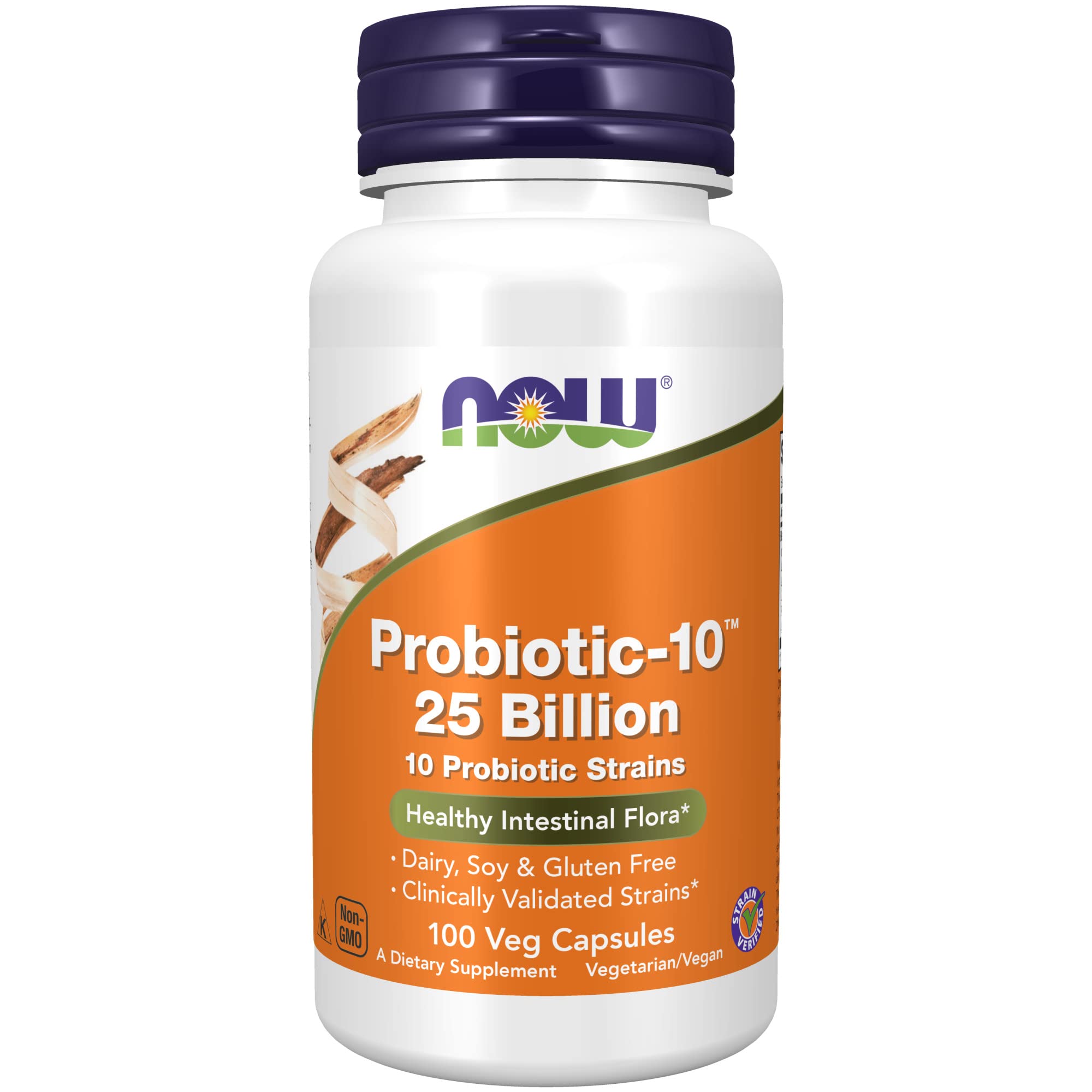 Foto 2 pulgar | Suplemento Now Probiotic-10™ 25 Mil Millones de Cápsulas Vegetarianas - Venta Internacional