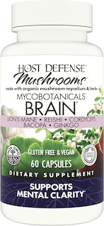 Foto 1 | Suplemento Host Defense Mycobotanicals Brain 60 Cápsulas - Venta Internacional.