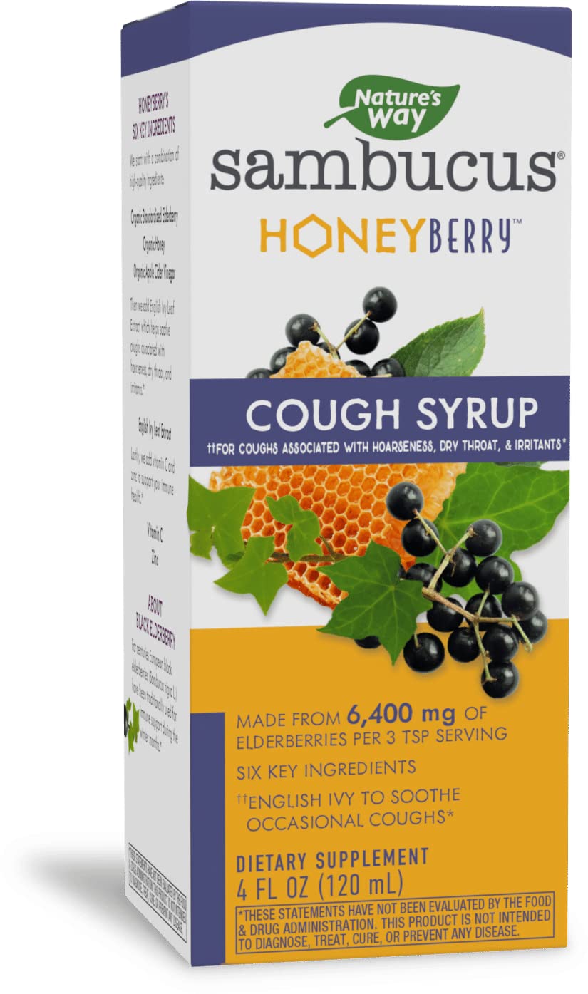 Foto 1 | Sirope para La Tos Nature's Way Sambucus Honeyberry 120 ml - Venta Internacional