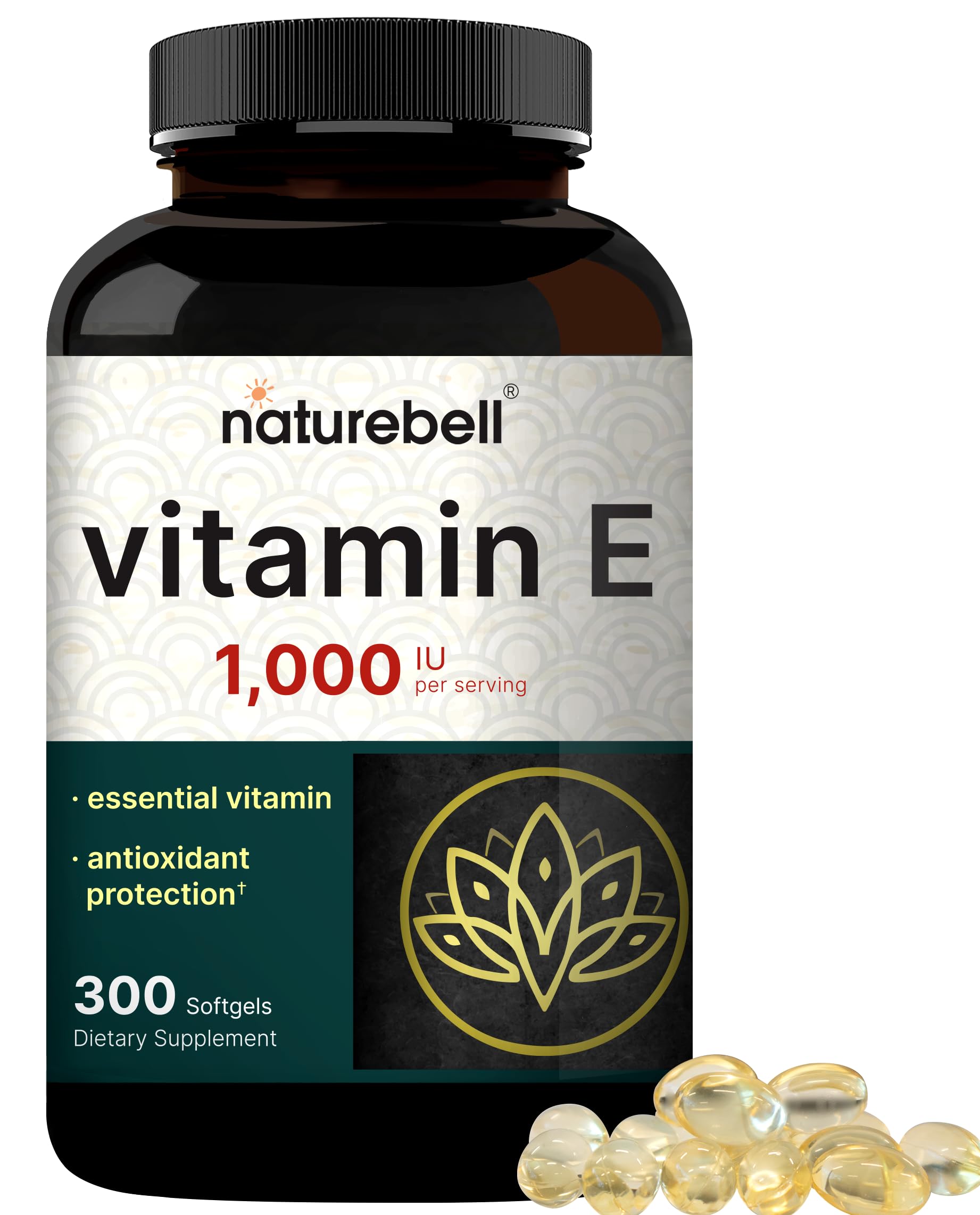 Foto 2 pulgar | Suplemento NatureBell Vitamina E 300 Tabletas-Venta Internacional
