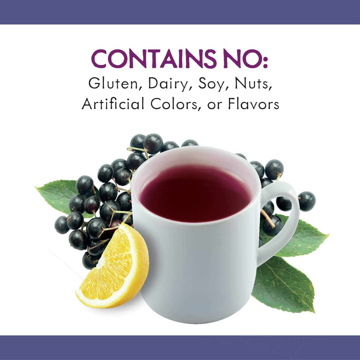 Foto 4 pulgar | Mezcla de Bebidas Calientes Nature's Way Sambucus Elderberry con Vitamina C - Venta Internacional