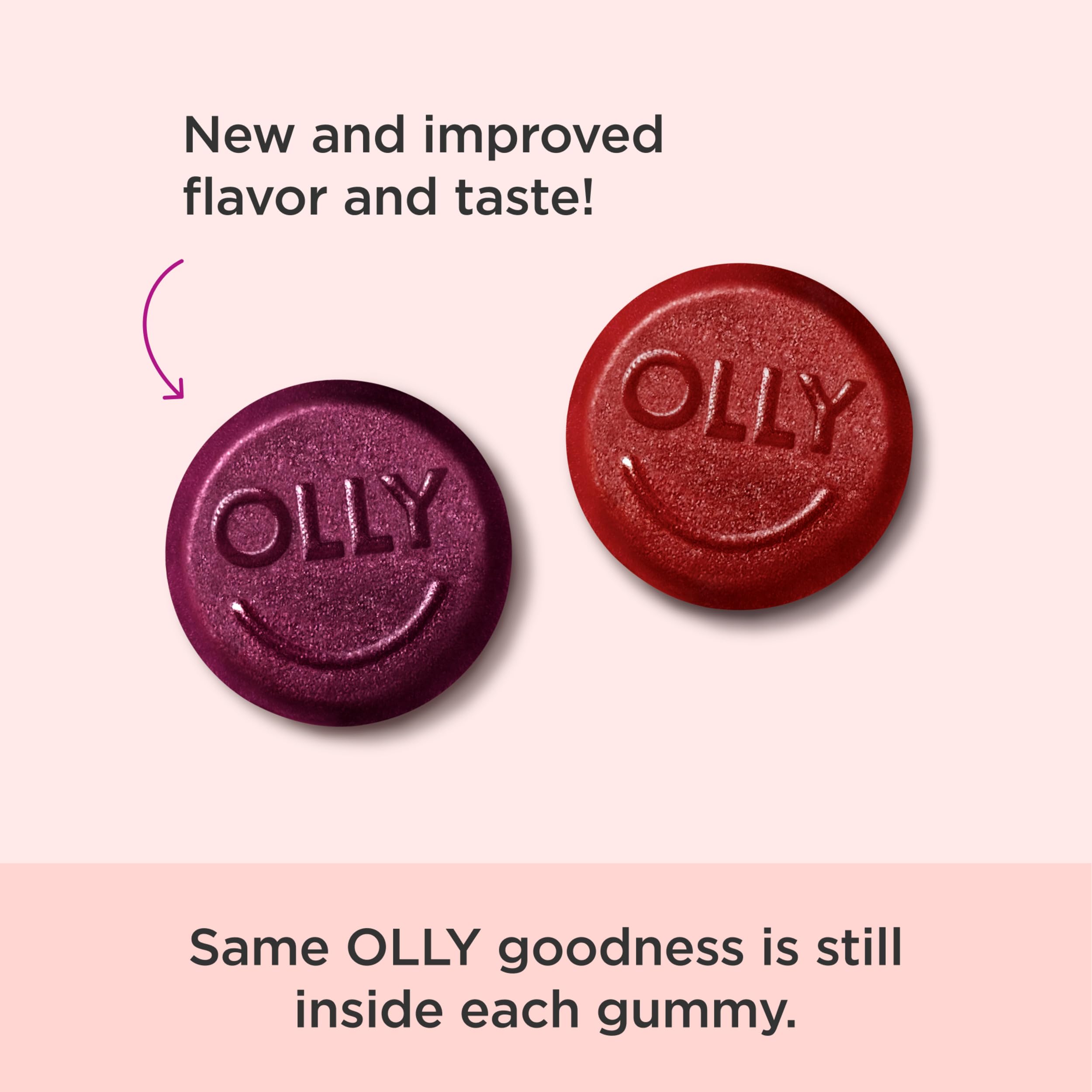 Foto 3 pulgar | Gomitas Multivitamínicas Olly Vitaminas A + D + C + E + Biotina para Mujeres - Venta Internacional