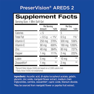 Foto 5 | Suplemento Preservision Areds 2 Eye Vitamin 90 Cápsulas Blandas - Venta Internacional