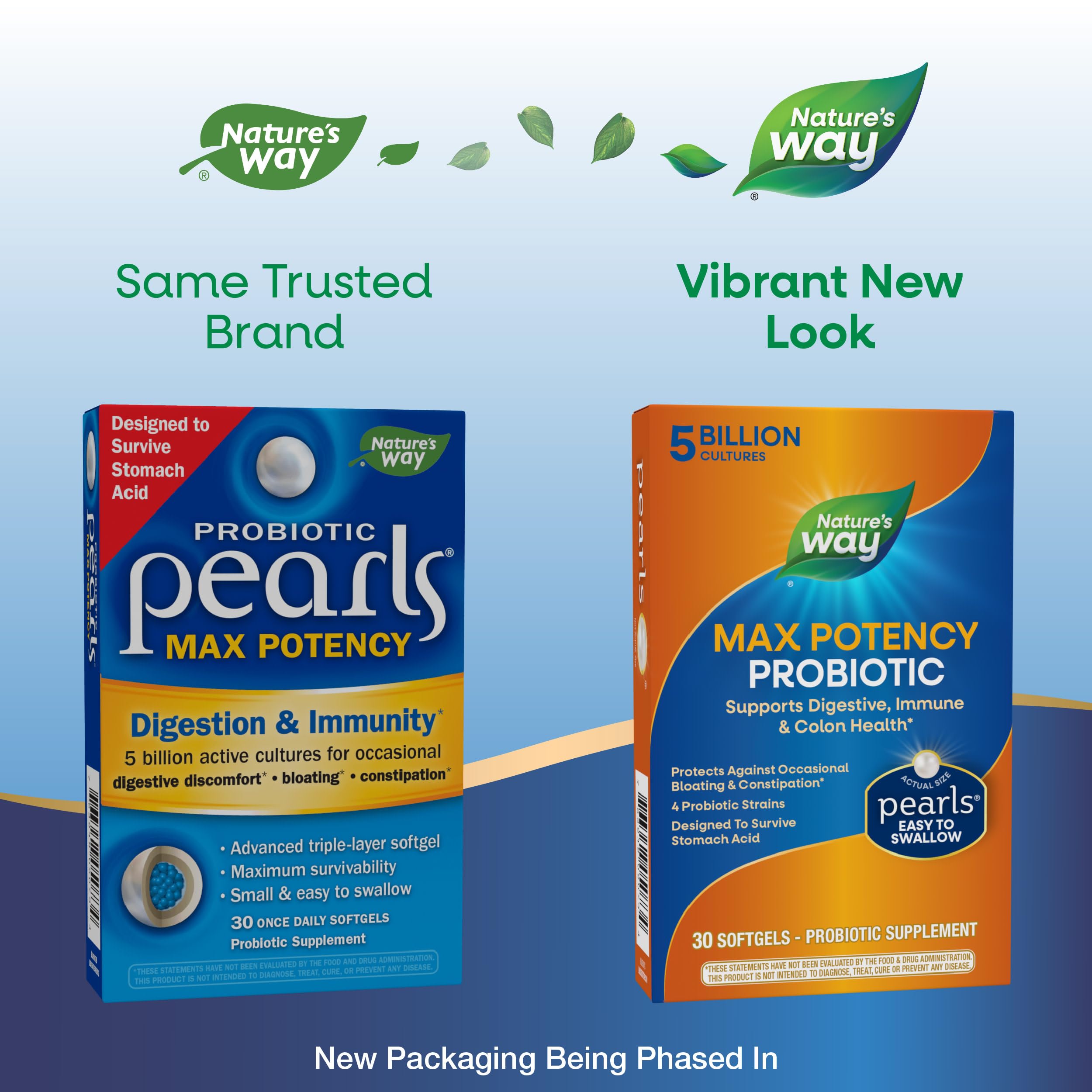 Foto 3 pulgar | Perlas Probióticas Nature's Way Max Potency 5b 30 Cápsulas Blandas - Venta Internacional