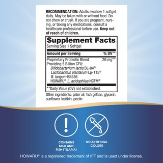 Foto 5 | Perlas Probióticas Nature's Way Max Potency 5b 30 Cápsulas Blandas - Venta Internacional