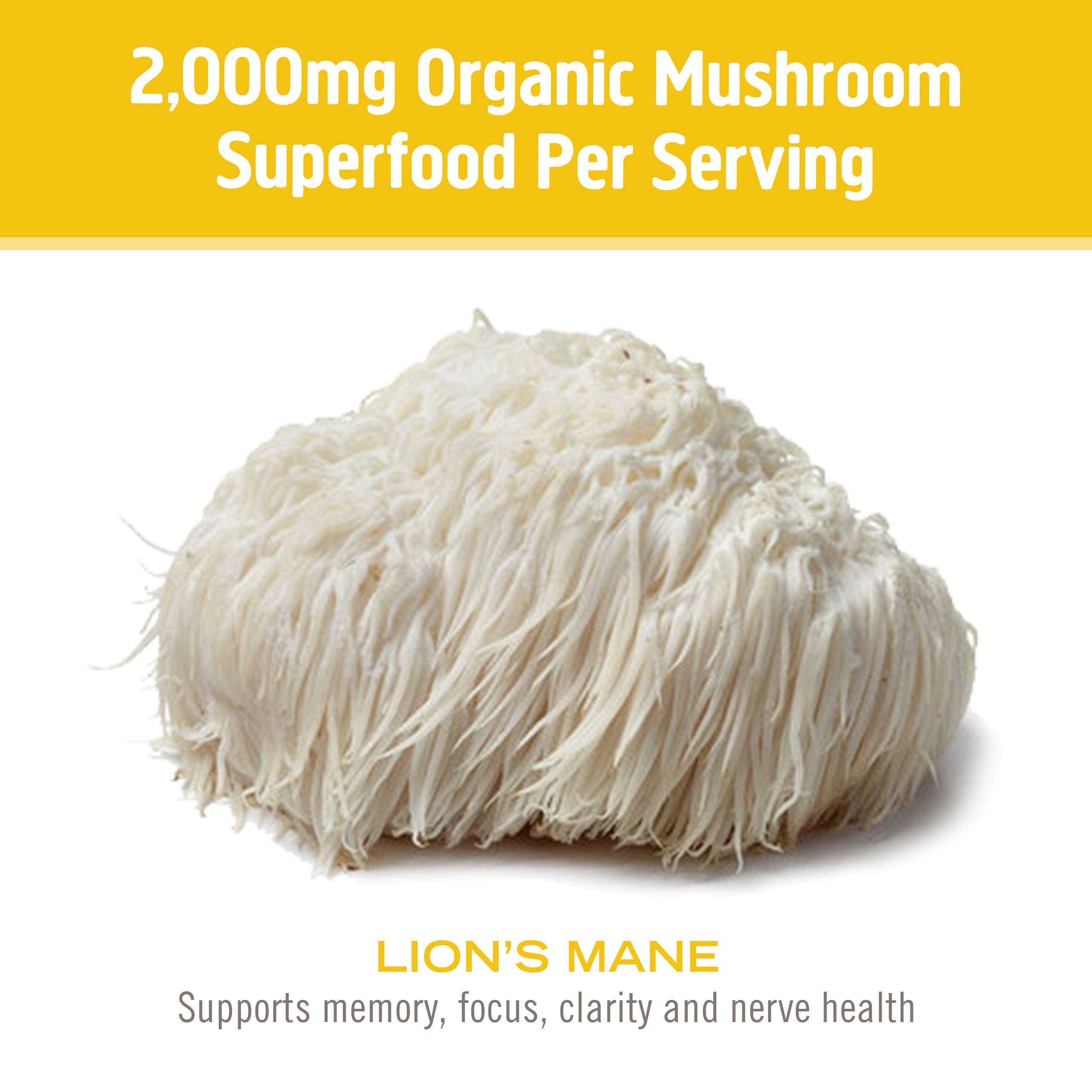 Foto 7 pulgar | Suplemento Om Superfood de Hongos Lion's Mane 100g - Venta Internacional