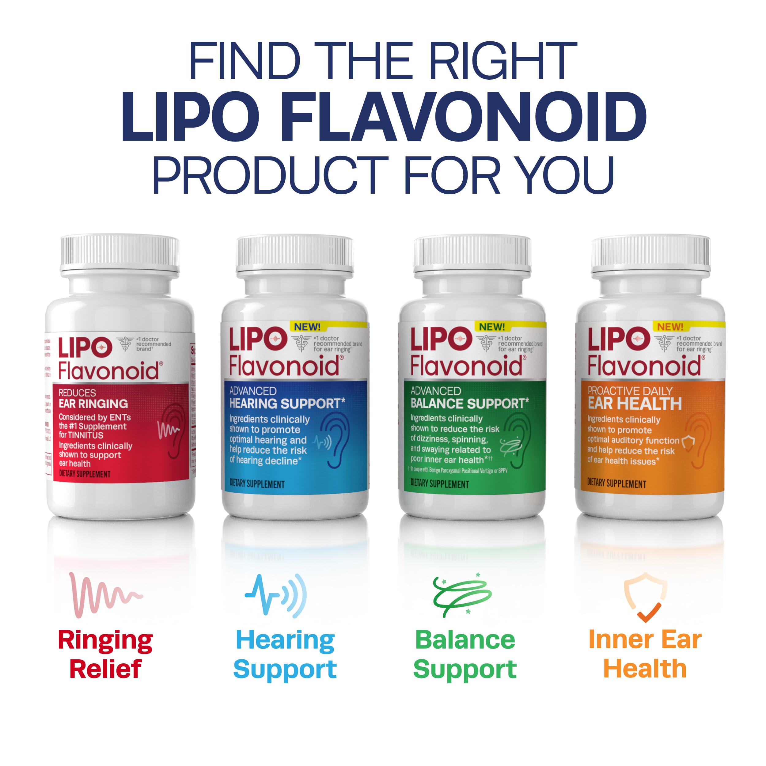 Foto 7 pulgar | Suplemento Lipo-flavonoid Plus Tinitus Relief 150 Comprimidos - Venta Internacional