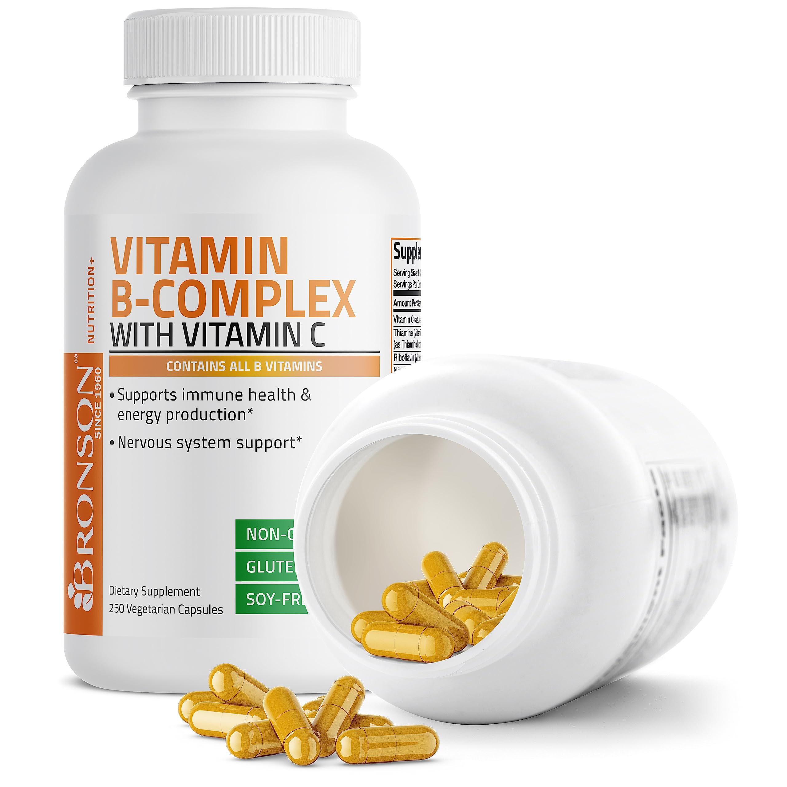Foto 5 | Sumplemento de Vitamina B Bronson con Vitamina C - Venta Internacional
