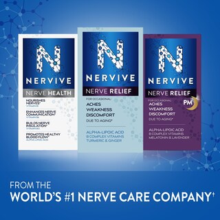 Foto 7 | Suplemento de Ácido Alfa Lipoico Nerve Nerve Health 30 Comprimidos - Venta Internacional
