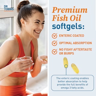 Foto 5 | Suplemento de Aceite de Pescado Omega 3 del Dr. Tobias de Triple Concentración 2000 mg - Venta Internacional