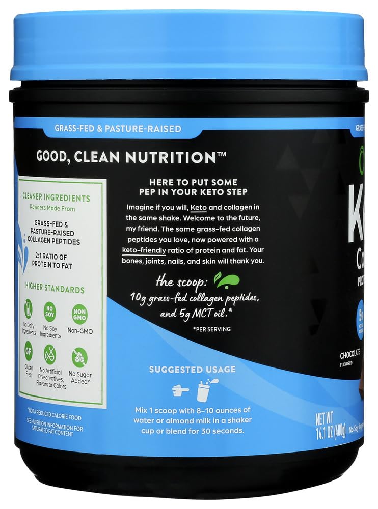 Foto 2 | Proteína en Polvo Orgain Keto Collagen Chocolate 400g - Venta Internacional