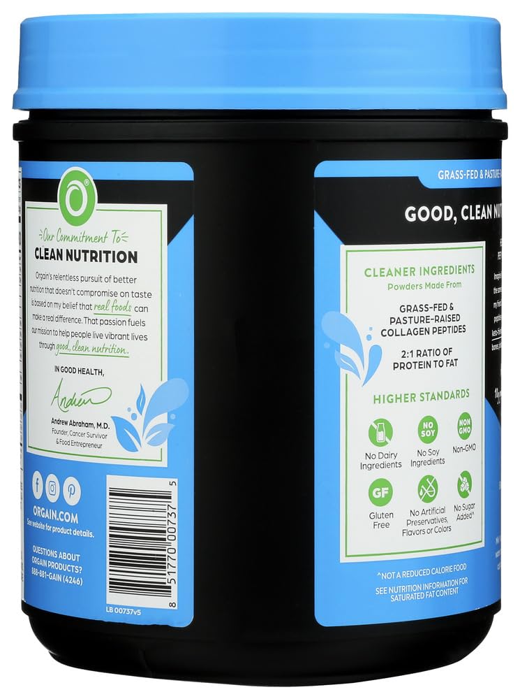 Foto 4 pulgar | Proteína en Polvo Orgain Keto Collagen Chocolate 400g - Venta Internacional