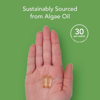 Foto 5 | Suplemento de Algas Omega 3 Vegano Sports Research 60 Cápsulas - Venta Internacional