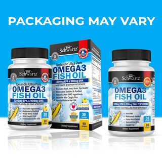 Foto 2 | Suplemento Bioschwartz Omega 3 de Aceite de Pescado 90 Cápsulas Blandas - Venta Internacional
