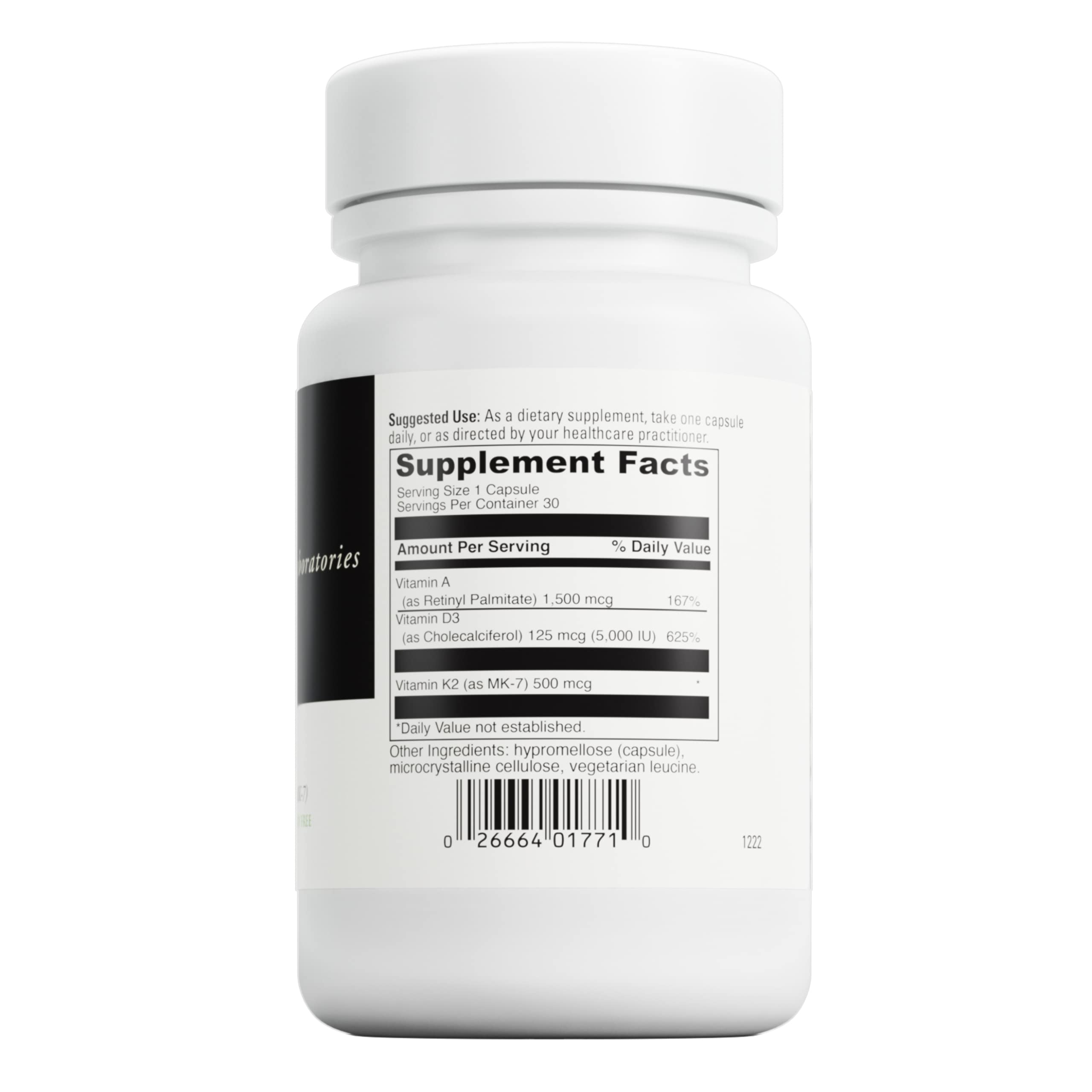 Foto 2 | Suplemento Davinci Labs Adk para la Salud Ósea Cardíaca E Inmunológica 30 Cápsulas - Venta Internacional