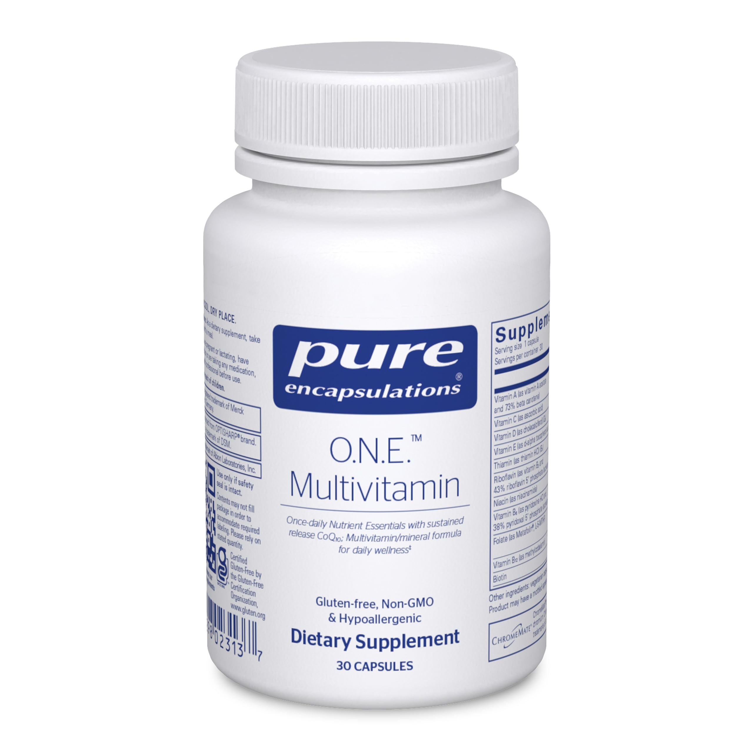 Foto 2 pulgar | Multivitaminico Pure Encapsulations O.n.e. 30 Cápsulas - Venta Internacional