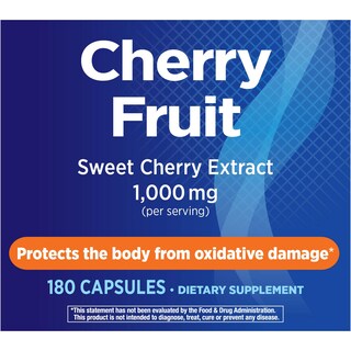 Foto 3 | Suplemento de Extracto de Cereza Nature's Way 1000 Mg 180 Cápsulas - Venta Internacional
