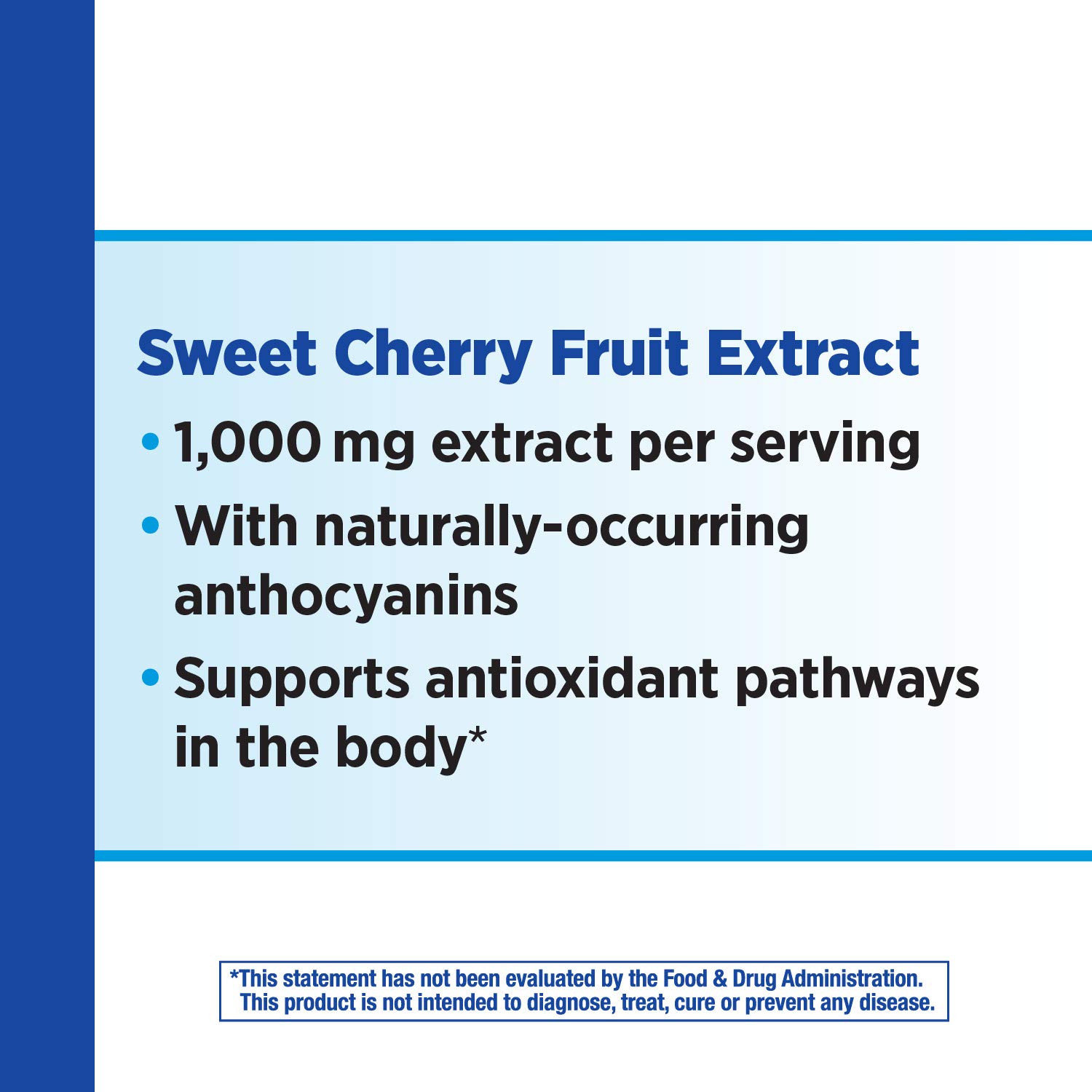 Foto 5 pulgar | Suplemento de Extracto de Cereza Nature's Way 1000 Mg 180 Cápsulas - Venta Internacional