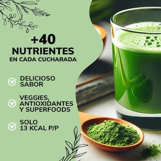 Foto 3 | Suplemento Alimenticio Quotidien Green Mix Té Matcha, Clorofila, Enzimas Digestivas, Probióticos Bloom 150g