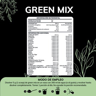 Foto 4 | Suplemento Alimenticio Quotidien Green Mix Té Matcha, Clorofila, Enzimas Digestivas, Probióticos Bloom 150g