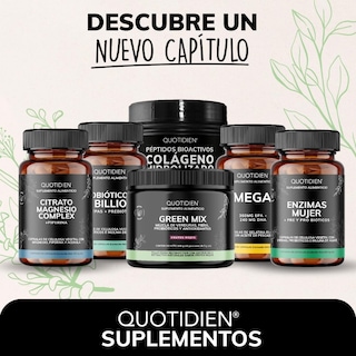 Foto 7 | Suplemento Alimenticio Quotidien Green Mix Té Matcha, Clorofila, Enzimas Digestivas, Probióticos Bloom 150g