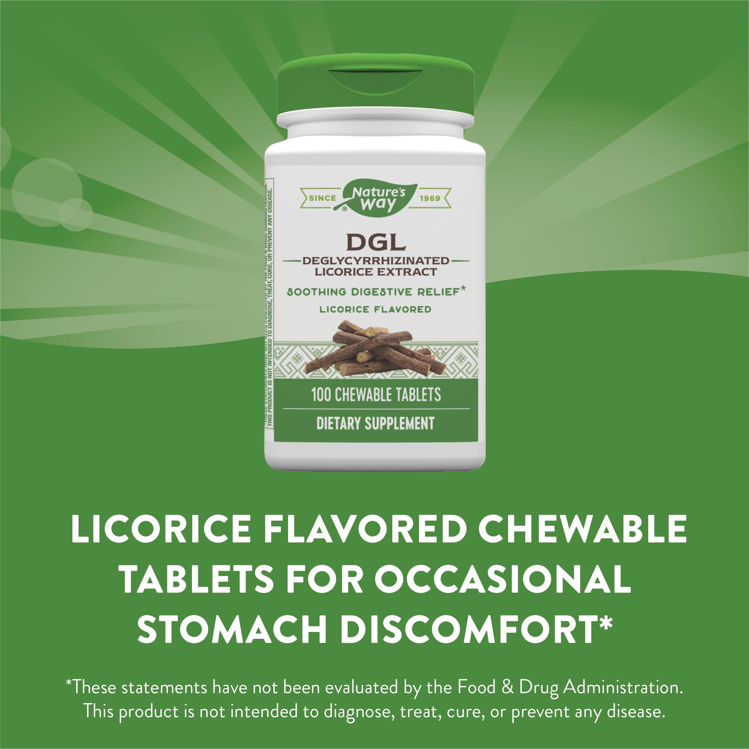 Foto 5 pulgar | Tableta Masticable Nature's Way Dgl Digestive Support 100u - Venta Internacional