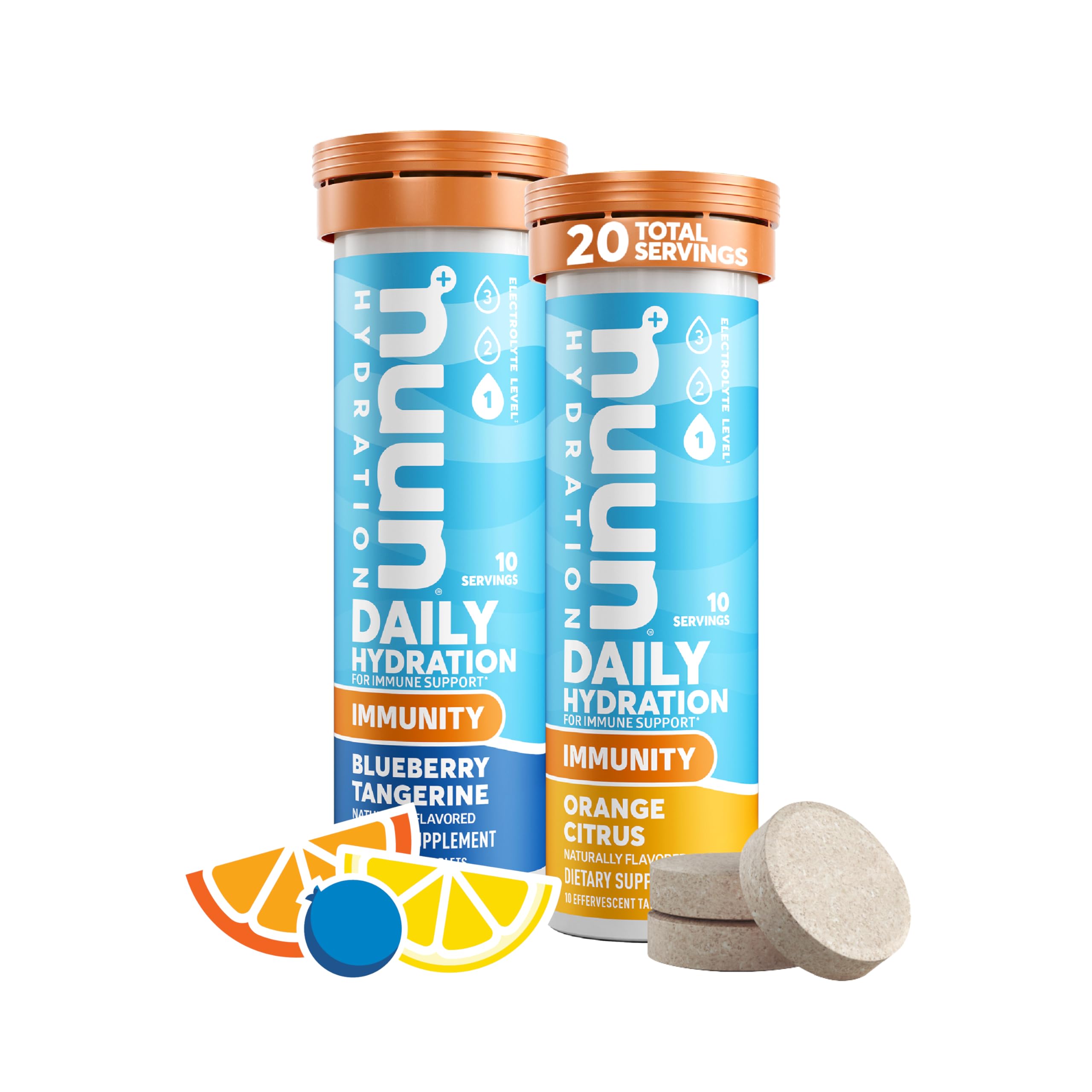 Foto 2 pulgar | Tabletas Electrolíticas Nuun Hydration Immunity con 200 mg de Vitamina C - Venta Internacional