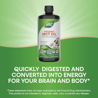 Foto 4 | Aceite MCT Nature's Way Orgánico Combustible para Cerebro y Cuerpo 900 ml - Venta Internacional