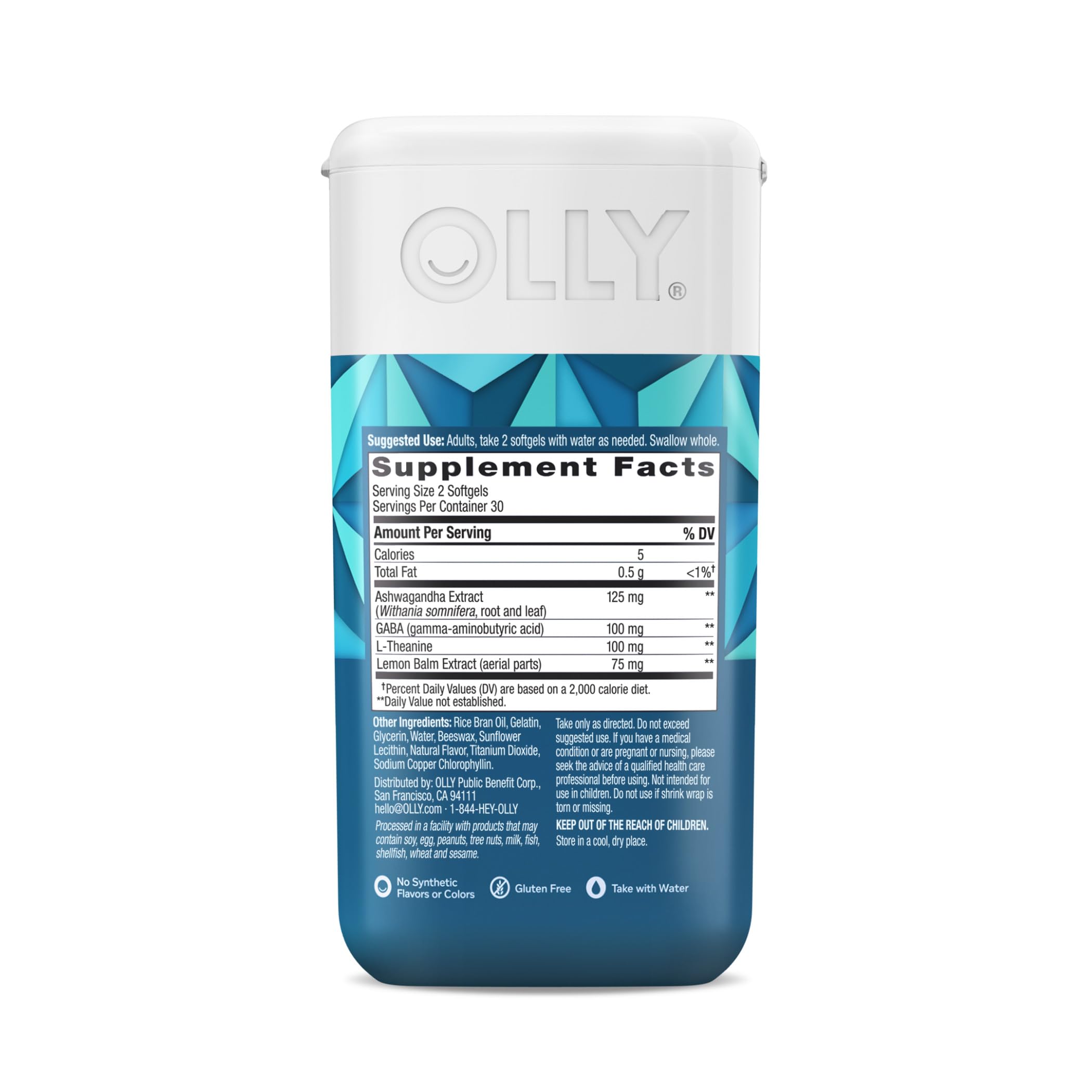 Foto 7 pulgar | Suplemento Olly Ultra Strength Goodbye Stress 60 Cápsulas Blandas - Venta Internacional