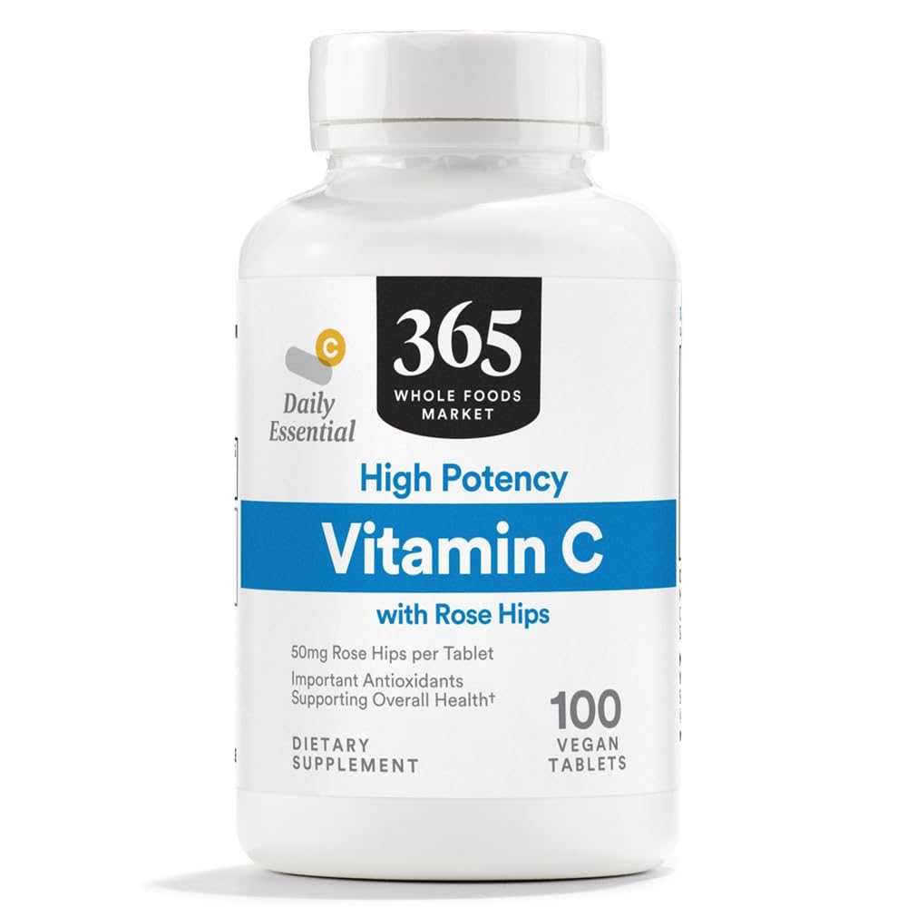 Foto 2 pulgar | Suplemento 365 de Whole Foods Market Vitamina C 100 Comprimidos - Venta Internacional