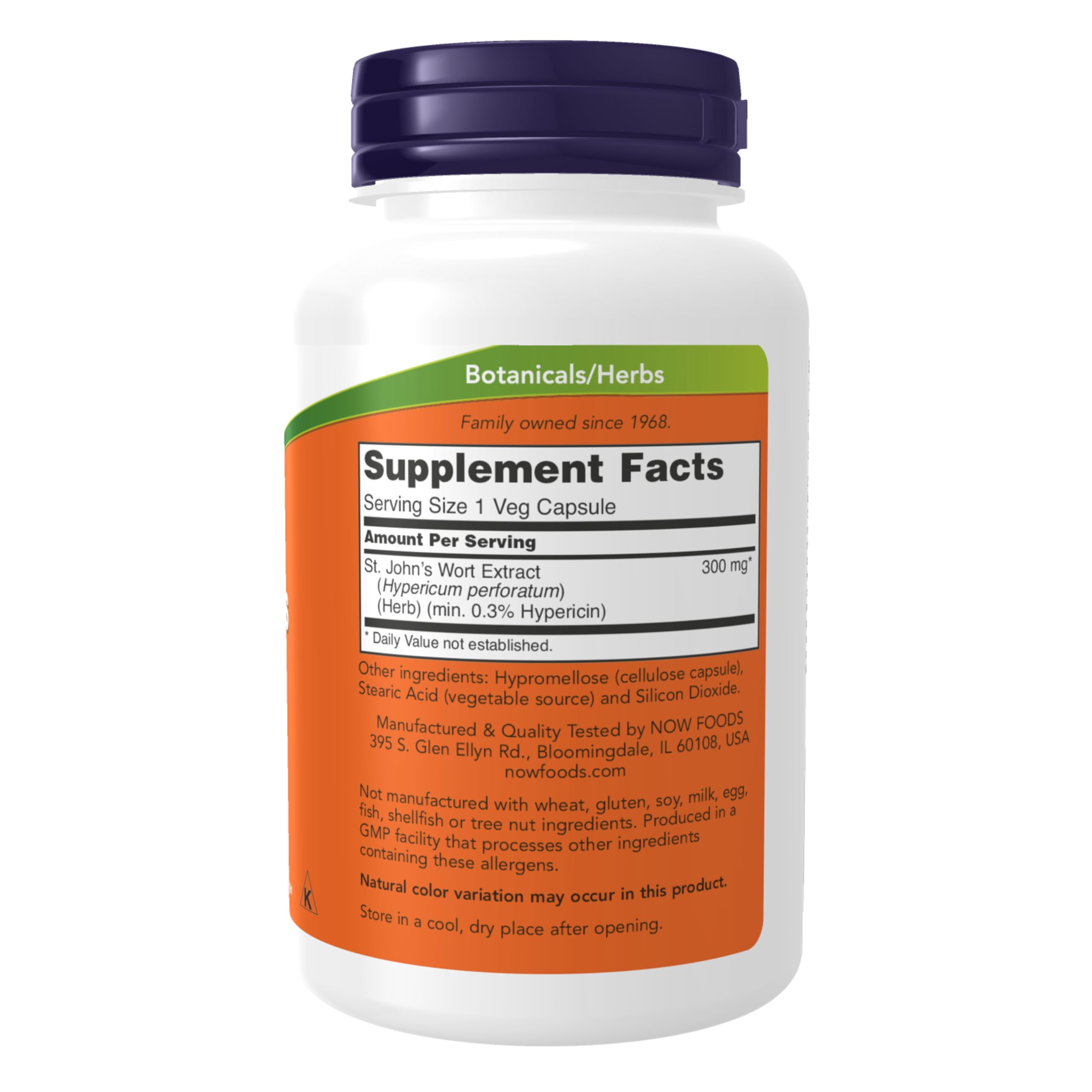 Foto 3 pulgar | Suplemento Now St. John's Wort 250 Cápsulas-Venta Internacional