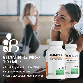 Foto 3 | Suplemento Bronson con Vitamina K2 Mk-7 Y Menaquinona - Venta Internacional