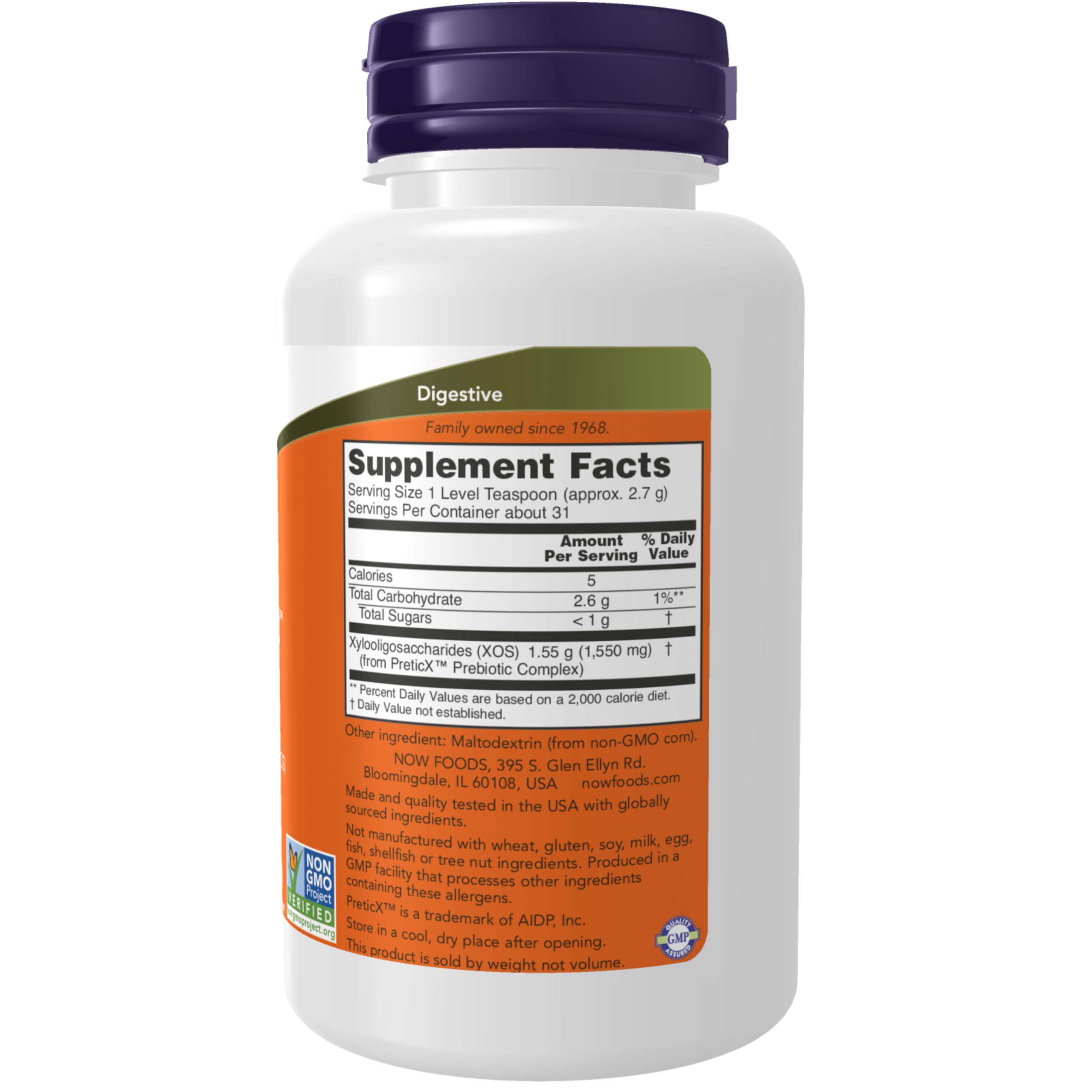 Foto 3 pulgar | Suplemento Now Prebiotic Bifido Boost con Preticx Xos 90 ml - Venta Internacional