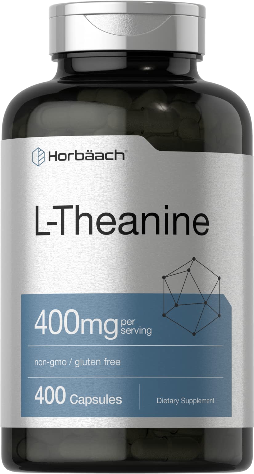 Foto 2 pulgar | Suplemento Horbäach L-teanina 400 Mg 400 Cápsulas - Venta Internacional