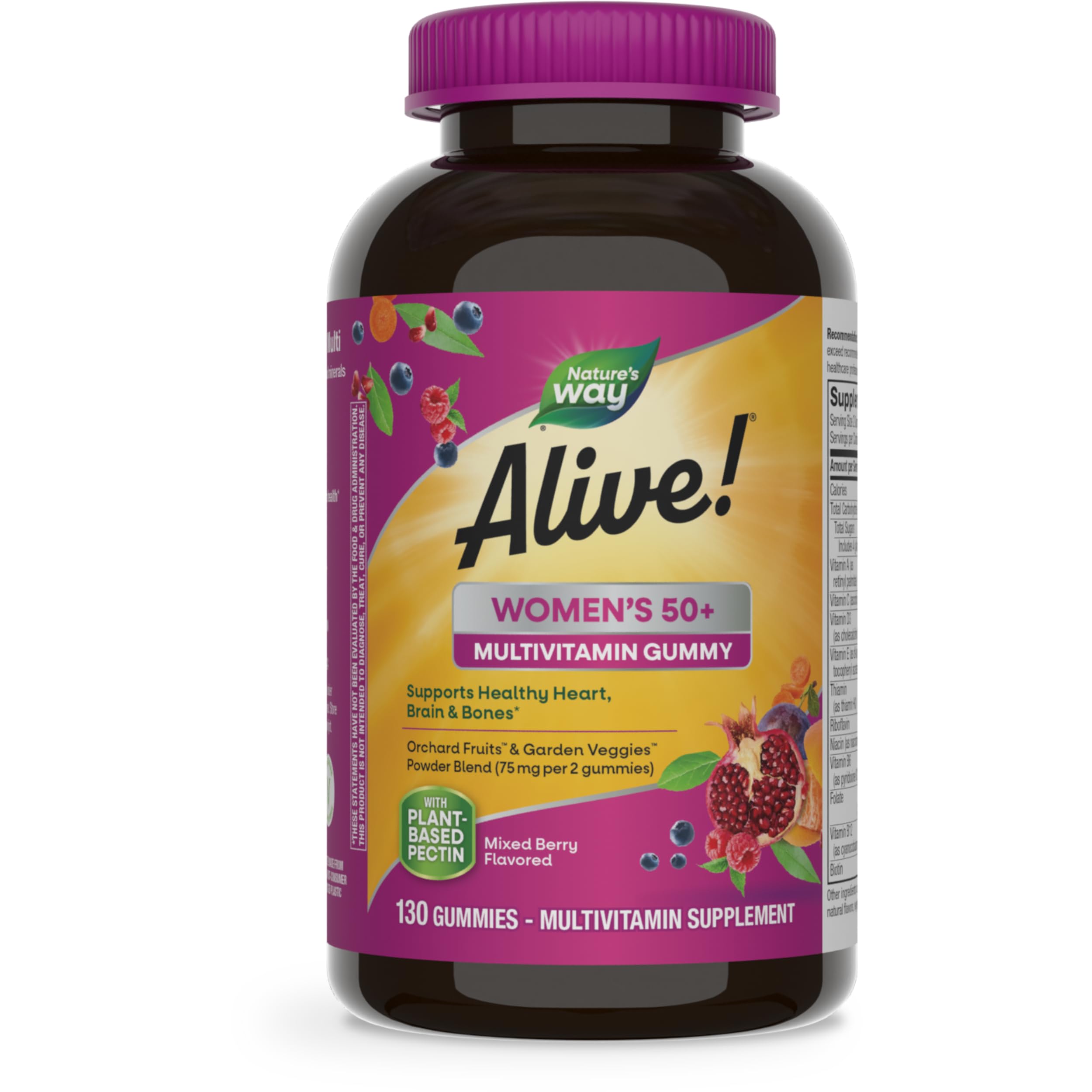 Foto 2 pulgar | Multivitamínico Nature's Way Alive! Gomitas 130 unidades para Mujeres - Venta Internacional